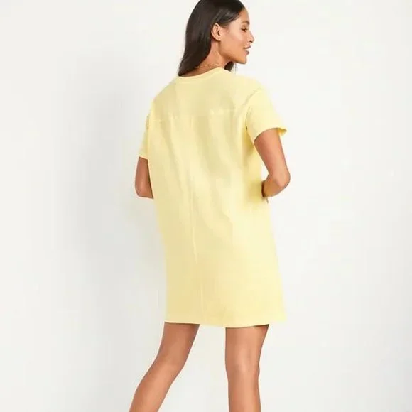 Old Navy Vintage Mini T-Shirt Shift Dress for Women New Mint Color - Picture 2 of 3